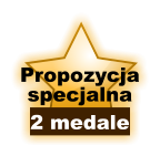 Propozycja specjalna 2 medale